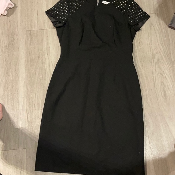 Calvin Klein Dresses & Skirts - Calvin Klein Above the Knee Zipper Back Black Dress